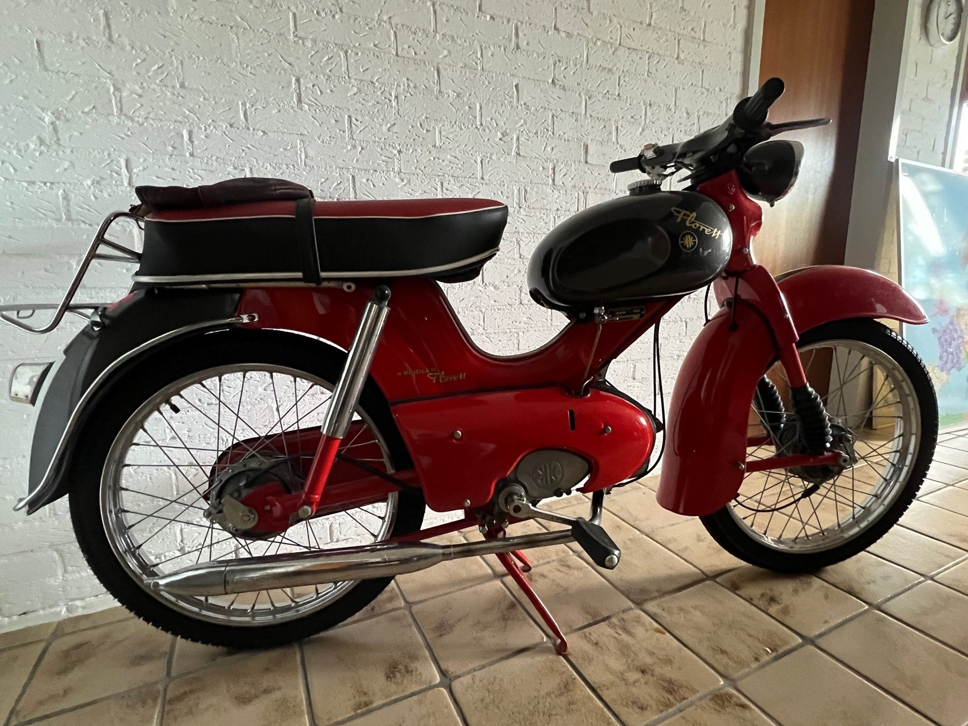 Kreidler Bromfiets Florett k53/1M, Gebruikt, Overige carrosserieën, Origineel Nederlands, Bedrijf