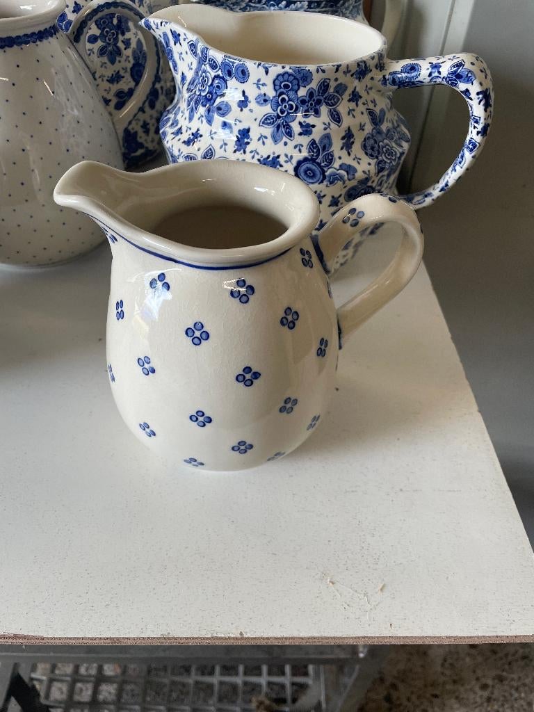 servies melkkan Bunz Lau Castle €20, Antiek en Kunst, Ophalen of Verzenden