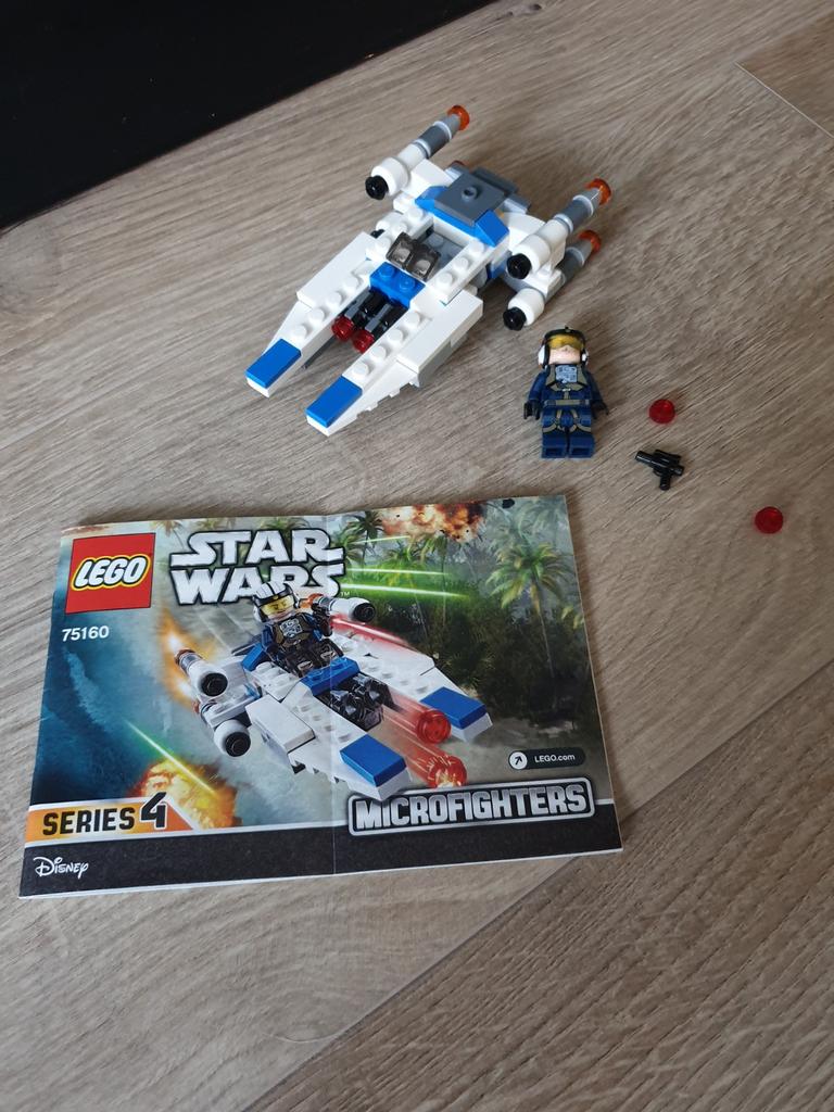 Lego 75160 Starwars U-wing Microfighter, Ophalen, Zo goed als nieuw, Complete set, Lego