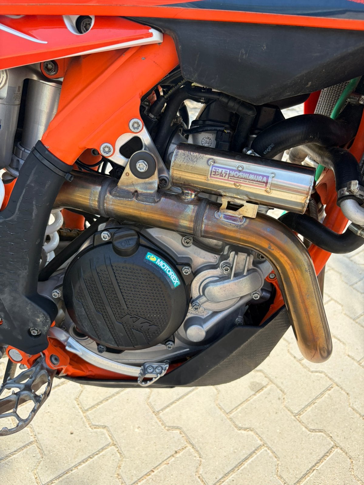 Yoshimura rs 12, Ophalen