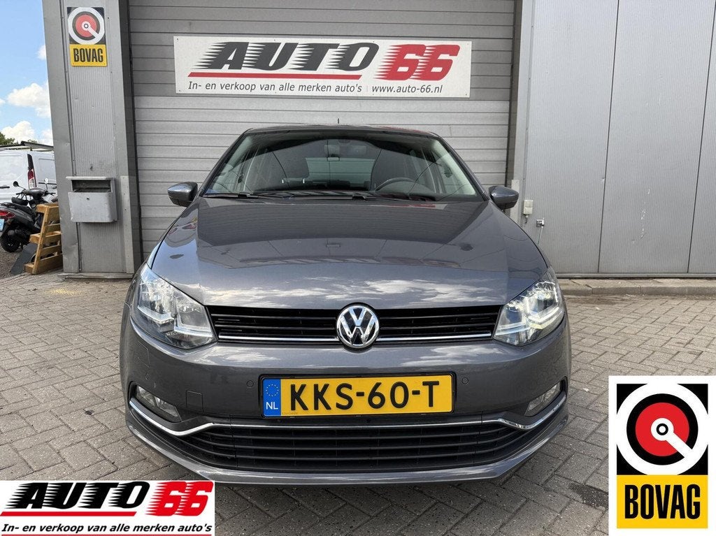Volkswagen Polo 1.2 TSI Highline APK tot 06-2027, Auto's, Volkswagen, Stof, Gebruikt, 4 cilinders, Start-stop-systeem