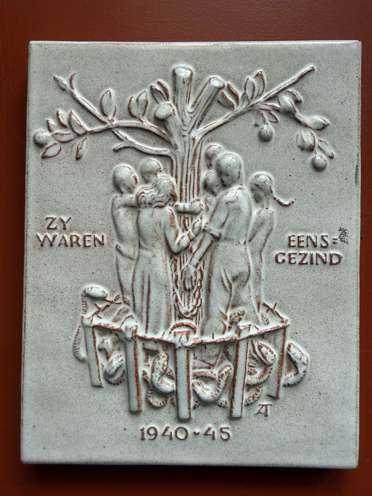 Oorlog herdenking tegel Westraven Utrecht, Ophalen of Verzenden