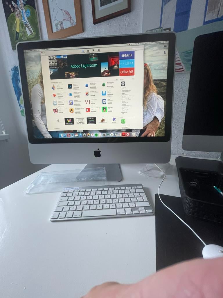 Apple iMac 24 inch, Computers en Software, Apple Desktops, Gebruikt, iMac, 2 tot 3 Ghz, Ophalen