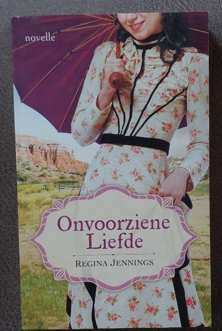Regina Jennings: Onvoorziene liefde (novelle), Ophalen of Verzenden, Zo goed als nieuw