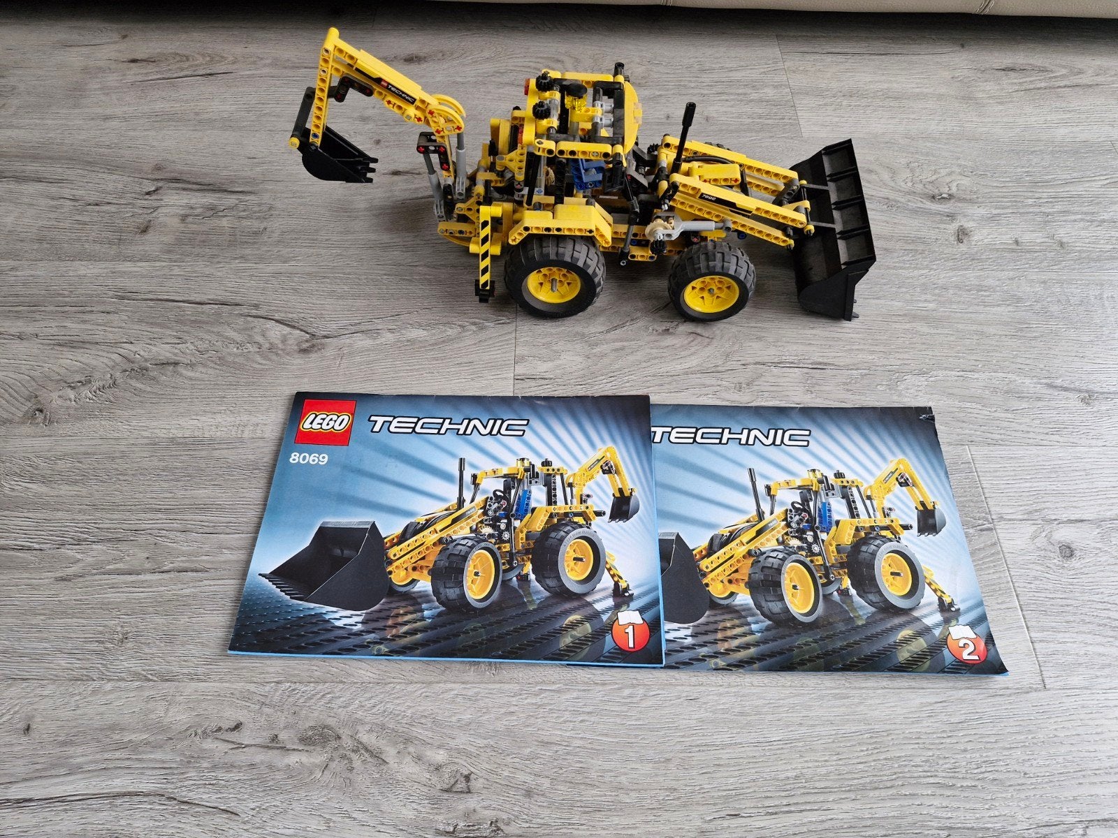 LEGO Technic 8069 Graafmachine met instructieboekjes, Ophalen of Verzenden, Zo goed als nieuw, Complete set, Lego