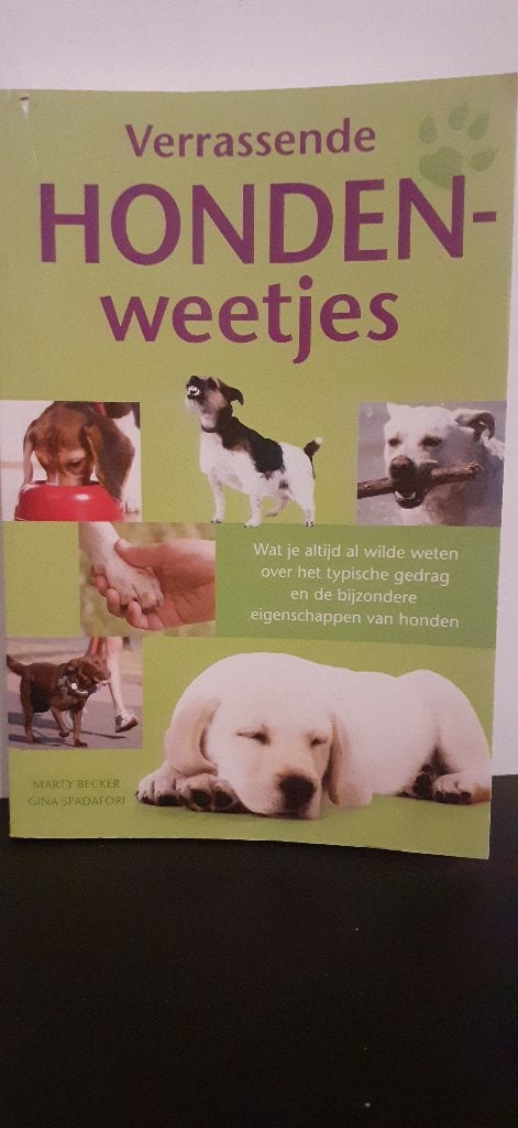 Verrassende hondenweetjes ; Marty Becker - Gina Spadafori !, Ophalen of Verzenden, Nieuw, Honden, Marty Becker - Gina Spadafori