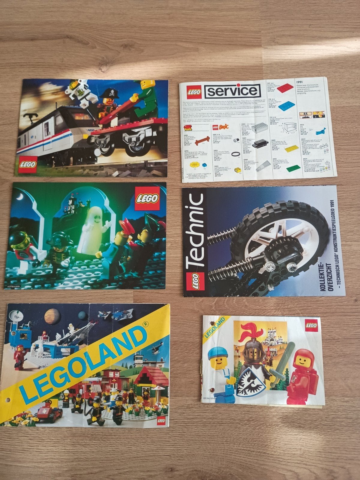 Vintage LEGO folders en catalogi uit de jaren '90, Ophalen of Verzenden, Gebruikt, Overige merken