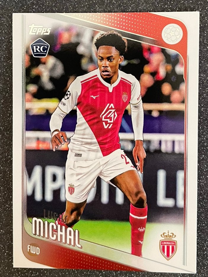 Topps UCC Flagship ‘26    ROOKIE CARD    MICHAL    AS MONACO, Verzenden, Zo goed als nieuw, Plaatje