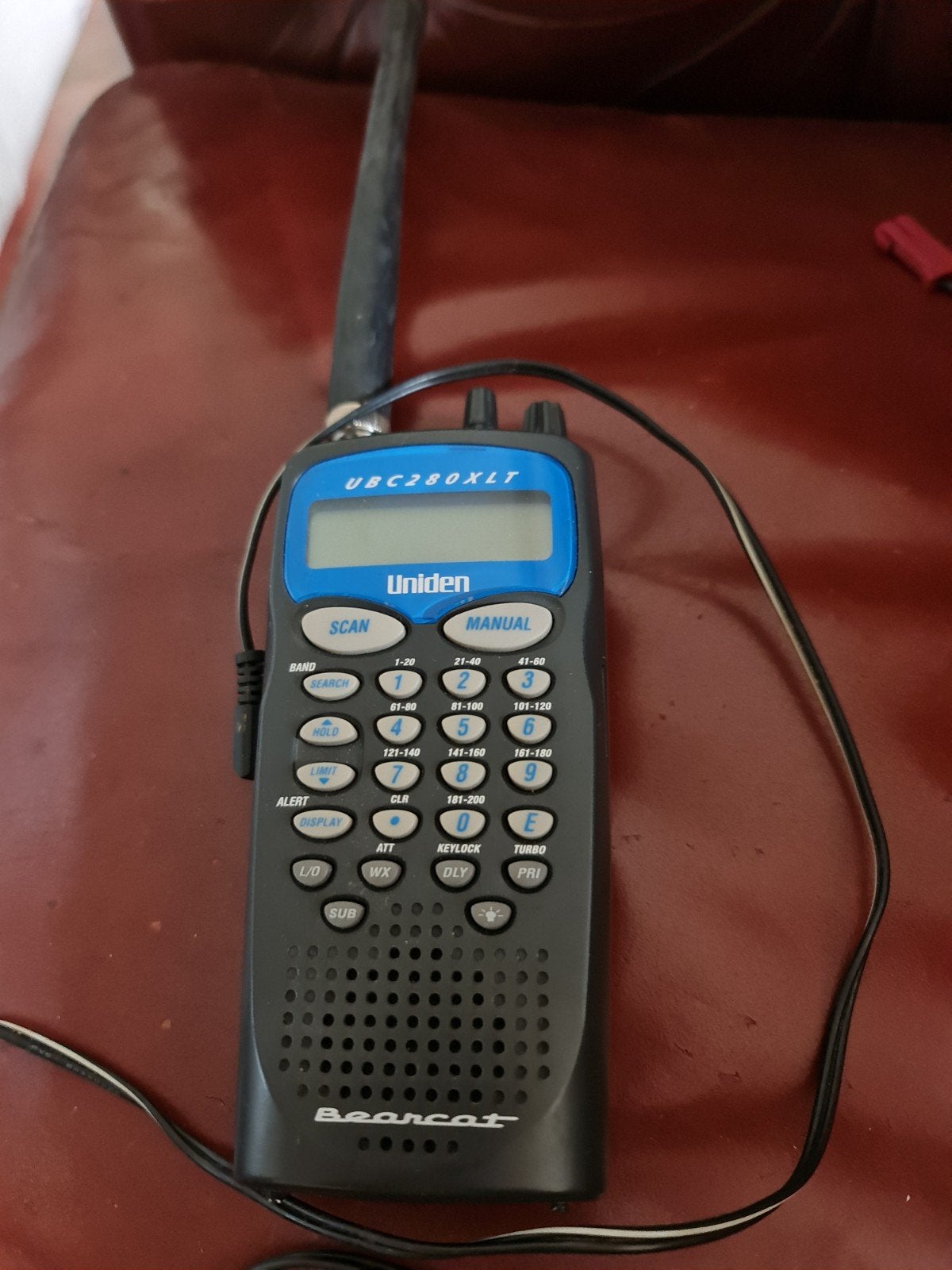 Uniden Bearcat UBC280XLT Scanner - Zo goed als nieuw, Ophalen of Verzenden, Zo goed als nieuw, Portofoon of Walkie-talkie