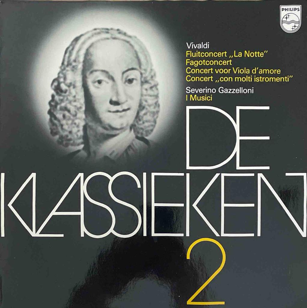 Vivaldi - Fluitconcert "La Notte" - Severino Gazzelloni, Overige typen, Ophalen of Verzenden, Zo goed als nieuw, 12 inch