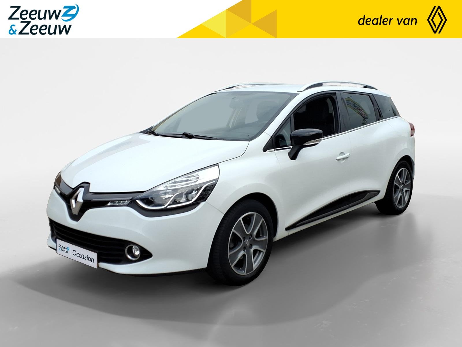 Renault Clio Estate 0.9 TCe Night&Day Navigatie | Airco | 1, Auto's, Stof, Gebruikt, Zwart, 580 kg