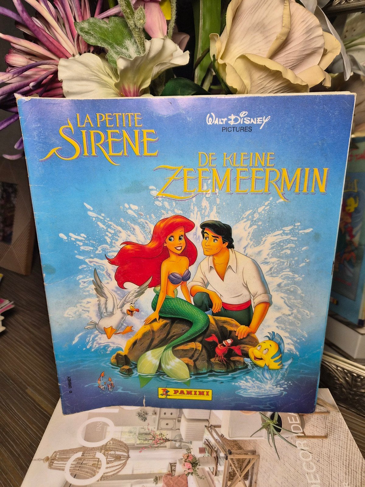 Panini De Kleine Zeemeermin stickerboek, Ophalen of Verzenden, Pocahontas of Kl. Zeemeermin, Gebruikt