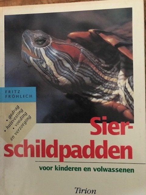 Sierschildpadden door F Frohlich, Verzenden, Zo goed als nieuw, Reptielen of Amfibieën