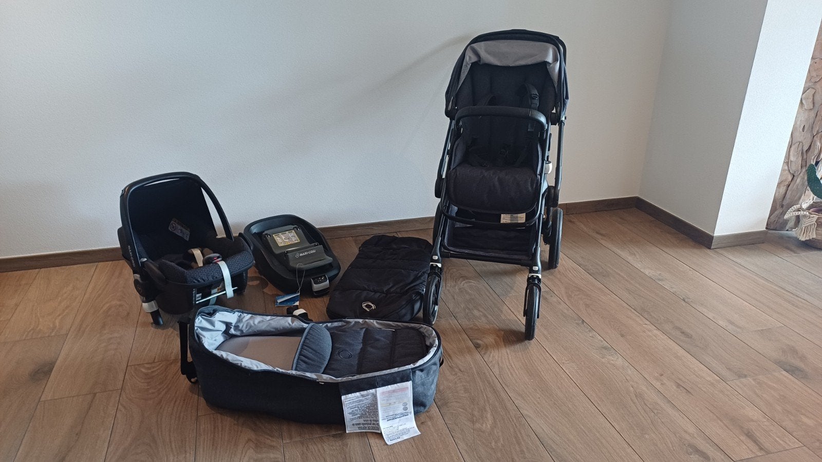 complete kinderwagen set Bugaboo Fox2, Bugaboo, Zo goed als nieuw, Luchtbanden, Ophalen