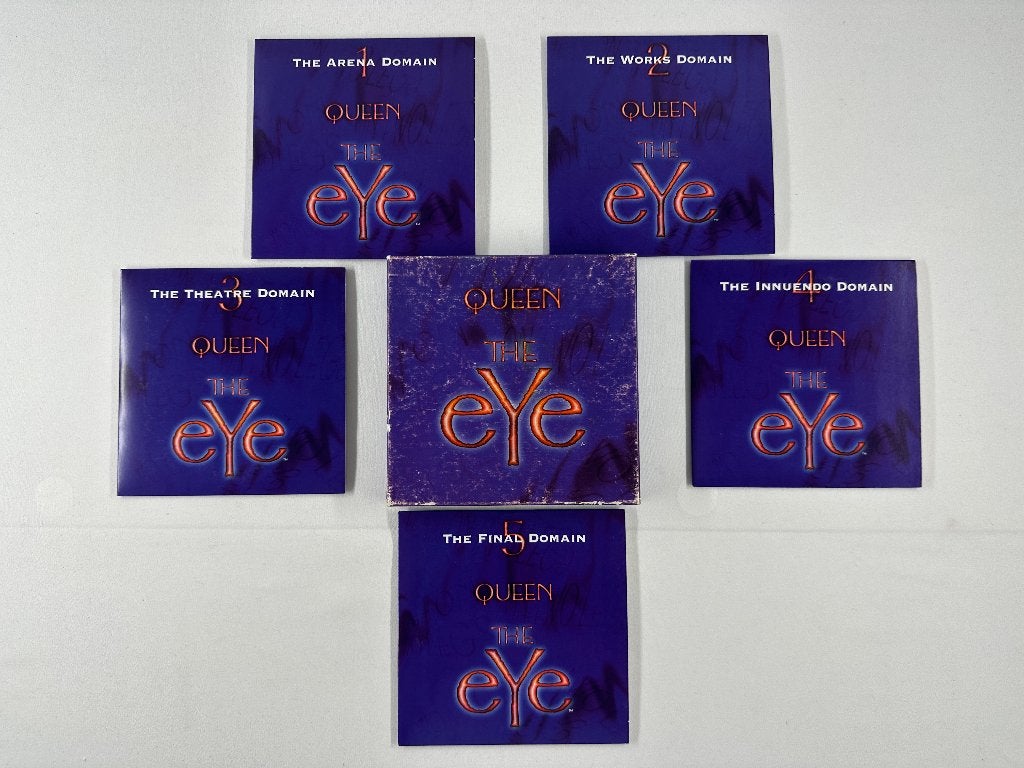 Queen The Eye 5-disc PC Game, Muziek, Gebruikt, 1 speler, Onbekend