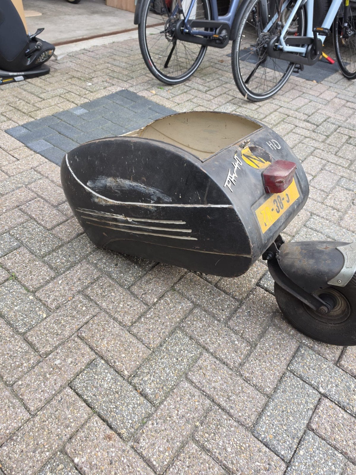 Unieke PAV 40 Aanhanger - Vintage Motorfiets Aanhanger, Ophalen, Gebruikt