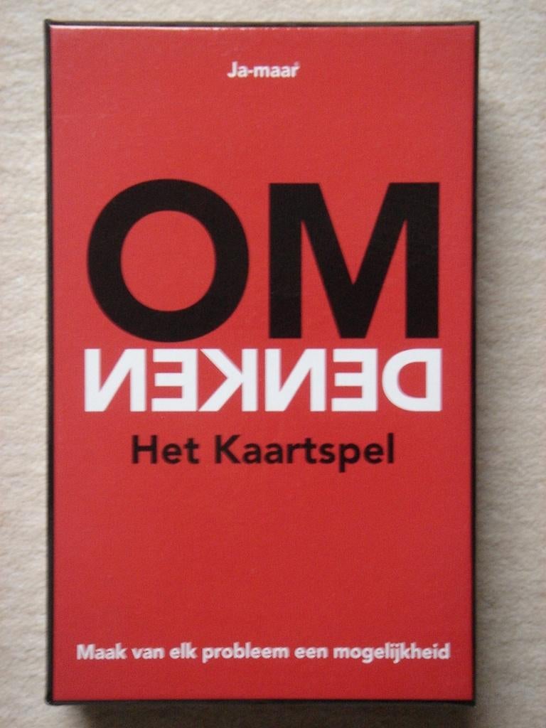 OMdenken Het Kaartspel, Boeken, Psychologie, Ophalen, Zo goed als nieuw