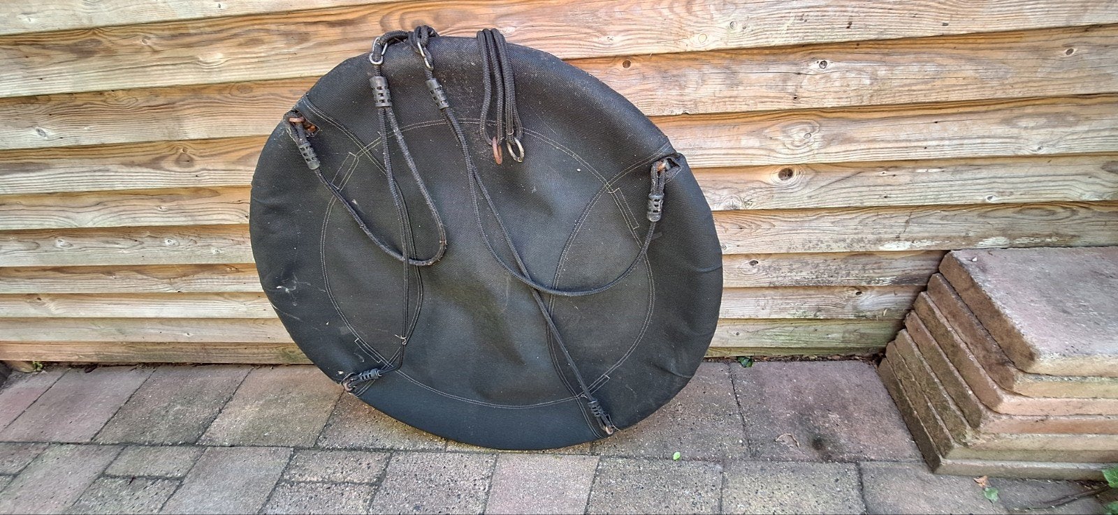 Nestschommel 100cm diameter - Gebruikt maar goed!, Ophalen, Gebruikt, Schommel