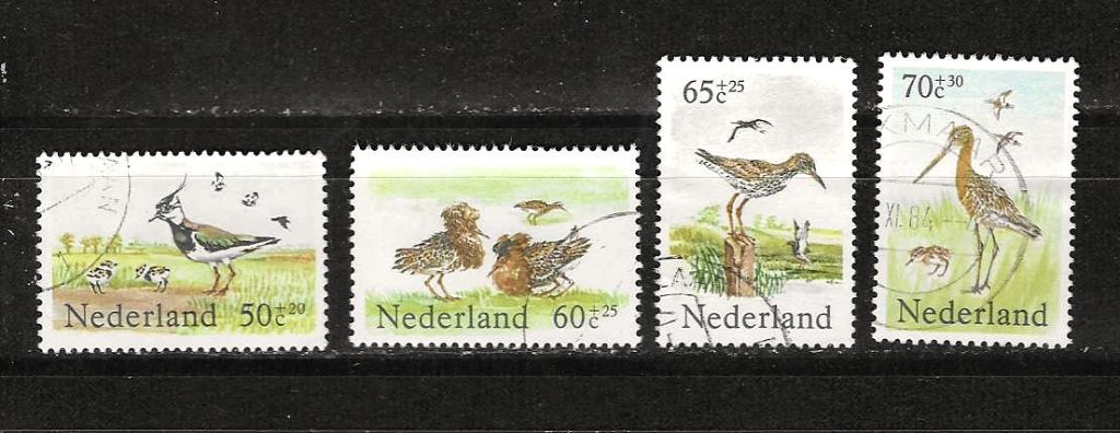 Nl 1301-1304, Ophalen of Verzenden, Na 1940, Gestempeld