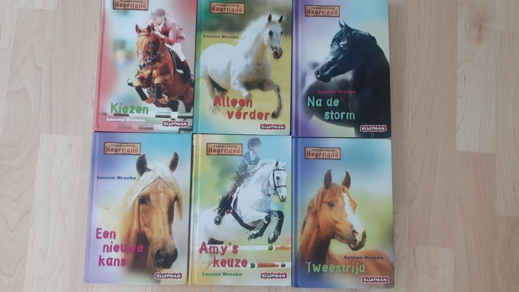 6 leuke Heartland boeken!, Ophalen of Verzenden, Gelezen, Lauren Brooke, Fictie algemeen