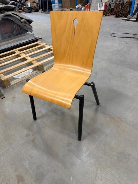 hout stoelen, Huis en Inrichting, Stoelen, Ophalen, Gebruikt, Bruin, Vijf, Zes of meer stoelen
