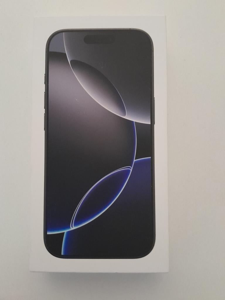 Apple iPhone 16 Pro, Telecommunicatie, Mobiele telefoons | Apple iPhone, Nieuw, 256 GB, iPhone 16 Pro, Zwart, Ophalen of Verzenden