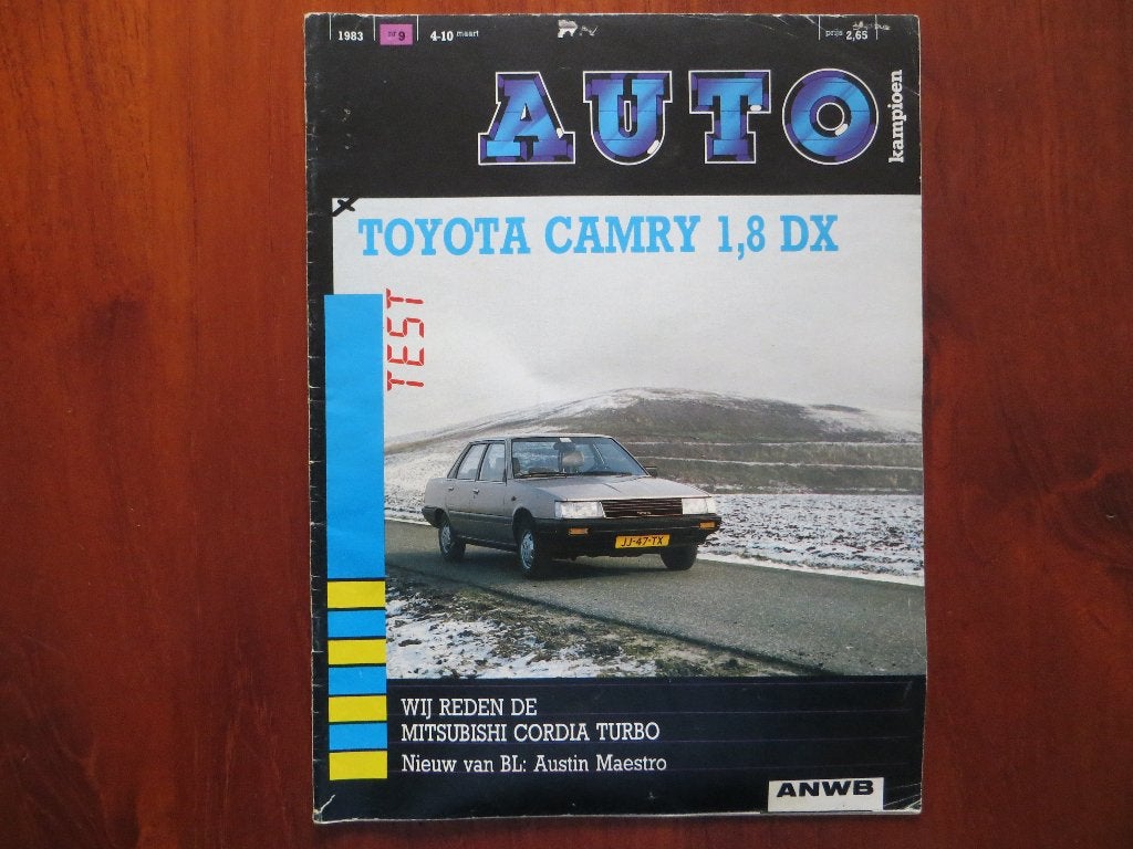 Autokampioen 9 1983 Cordia Turbo, Austin Maestro, Camry, Ophalen of Verzenden, Gelezen, Overige merken