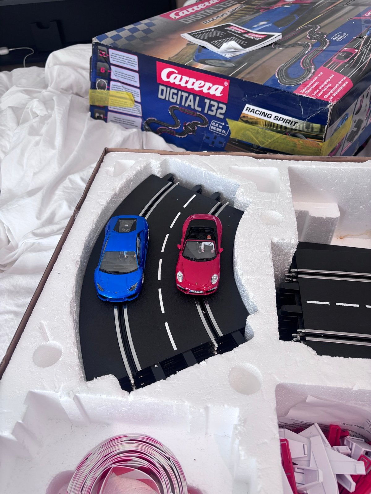 Carrera Digital 132 Racing Spirit Racebaan Set, Racebaan, Zelf te bouwen, Carrera, Ophalen of Verzenden