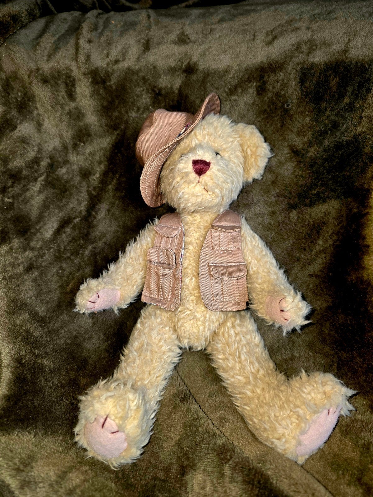 Vintage "Heartfelt Collectibles" Teddybeer Trendle, Verzamelen, Ophalen of Verzenden, Stoffen beer, Overige merken