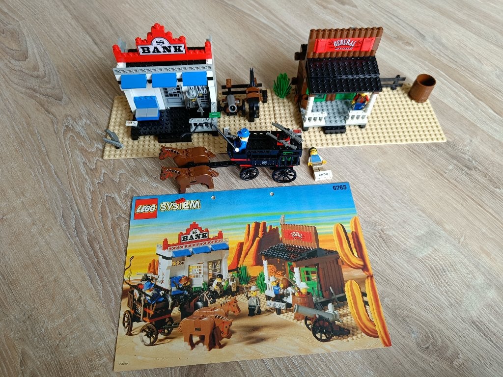 LEGO Western - “Gold City Junction” - set nummer 6765, Overige thema's, Lego, Ophalen of Verzenden, Zo goed als nieuw
