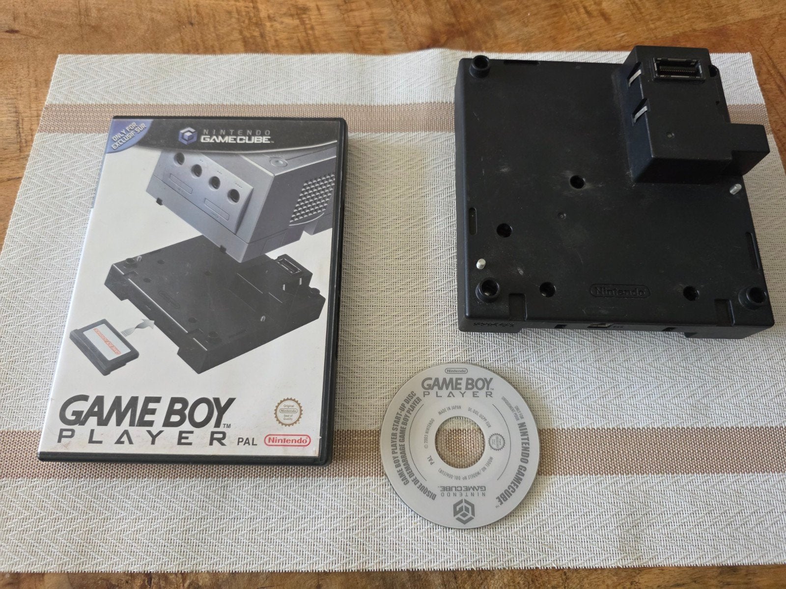 Nintendo Game Boy Player voor GameCube (PAL), Zwart, Ophalen of Verzenden, Zo goed als nieuw, Zonder controller