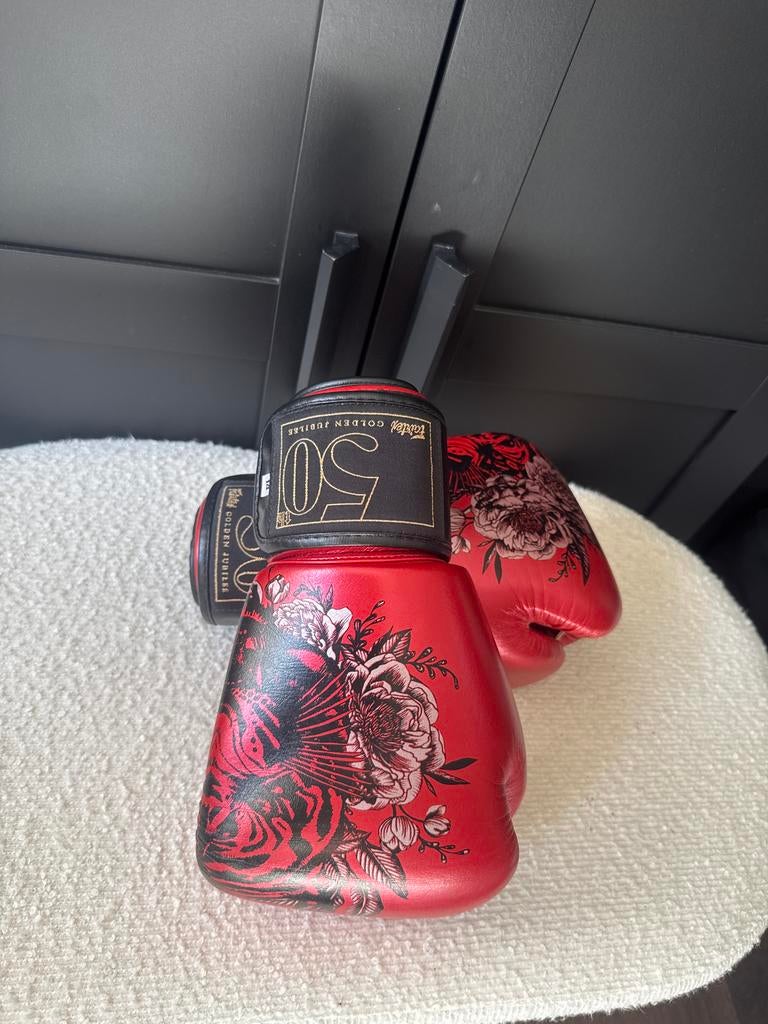 Fairtex 50th Golden Jubilee Bokshandschoenen 14 oz, Ophalen of Verzenden, Zo goed als nieuw, Bokshandschoenen