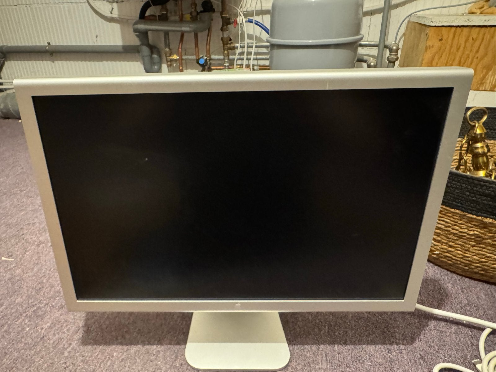 Apple Cinema Display A1082 - 23 inch HD Monitor, Computers en Software, Monitoren, Ophalen, Kantelbaar, Overige typen, Onbekend