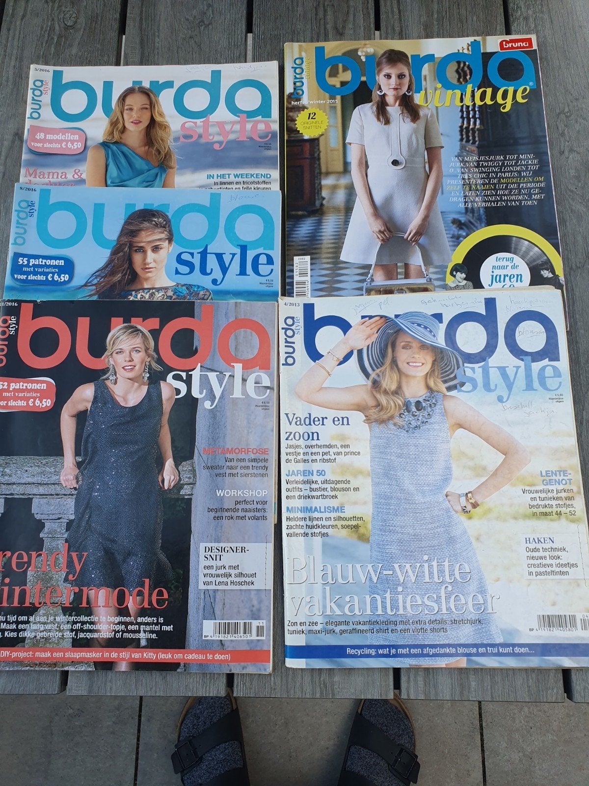 Burda Style & Vintage tijdschriften - Diverse edities, Ophalen of Verzenden, Gelezen, Overige typen