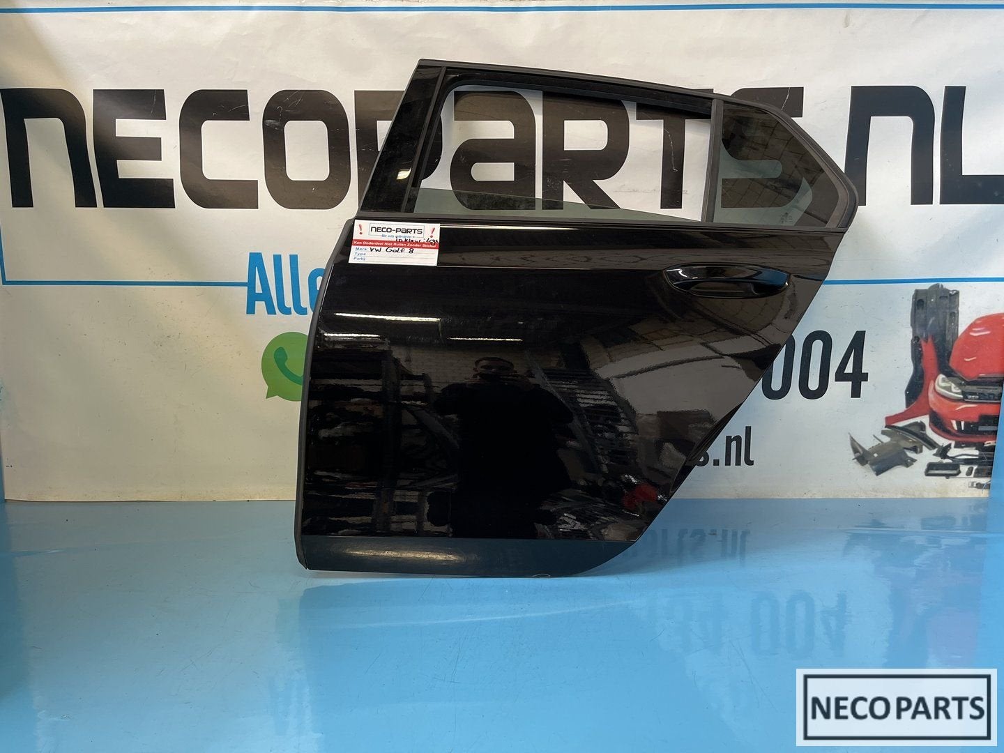 VOLKSWAGEN GOLF 8 PORTIER DEUR IN KLEUR LC9X COMPLEET, Gebruikt, -, Volkswagen, -