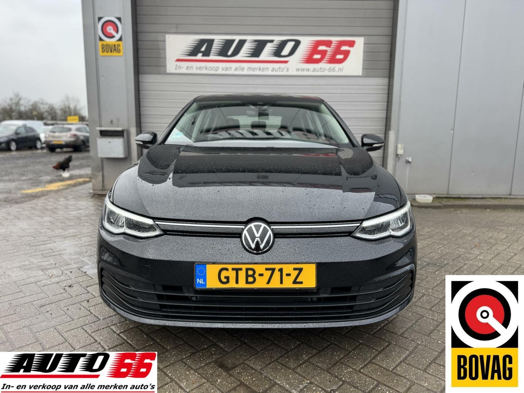 Volkswagen Golf 1.5 TSI R-Line, Auto's, Voorwielaandrijving, Stof, Zwart, 4 cilinders