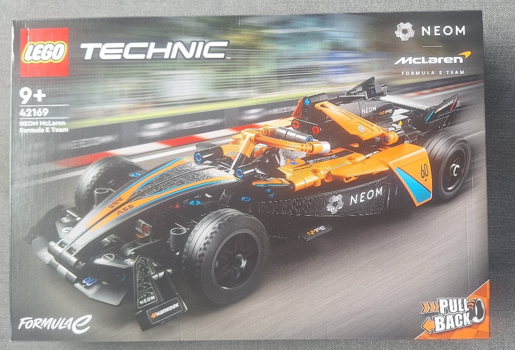 LEGO Technic NEOM McLaren Formula E racewagen 42169 NIEUW, Nieuw, Ophalen of Verzenden, Technic, Complete set