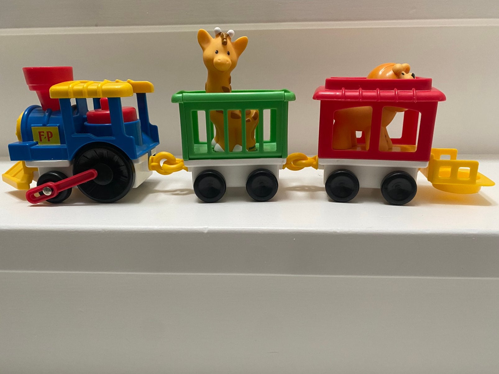 Vintage Fisher Price Circustrein 2373/1991, Ophalen of Verzenden, Gebruikt, Speelset, Met geluid