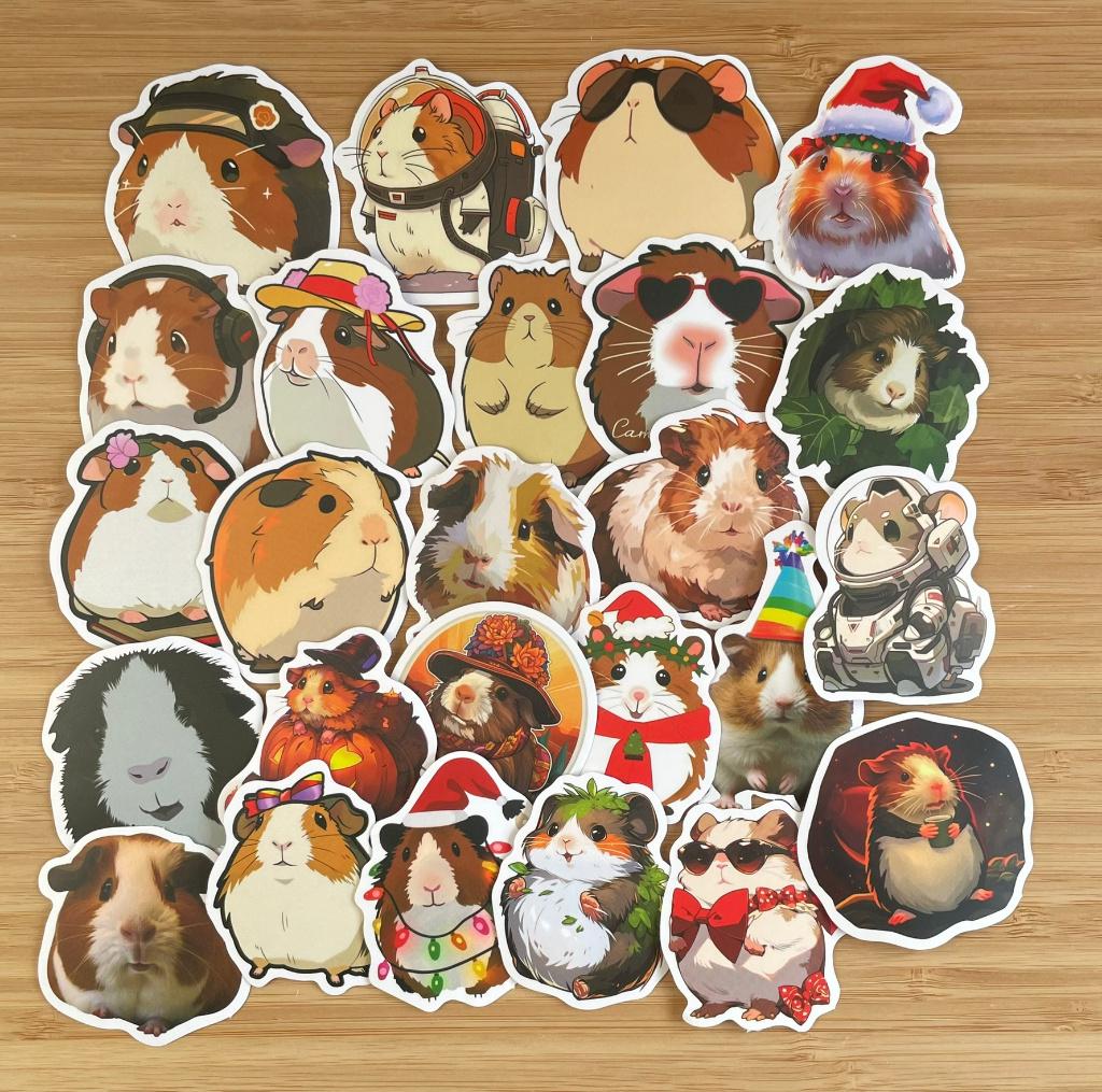 Cavia stickers, Verzenden, Nieuw, Meerdere stickers