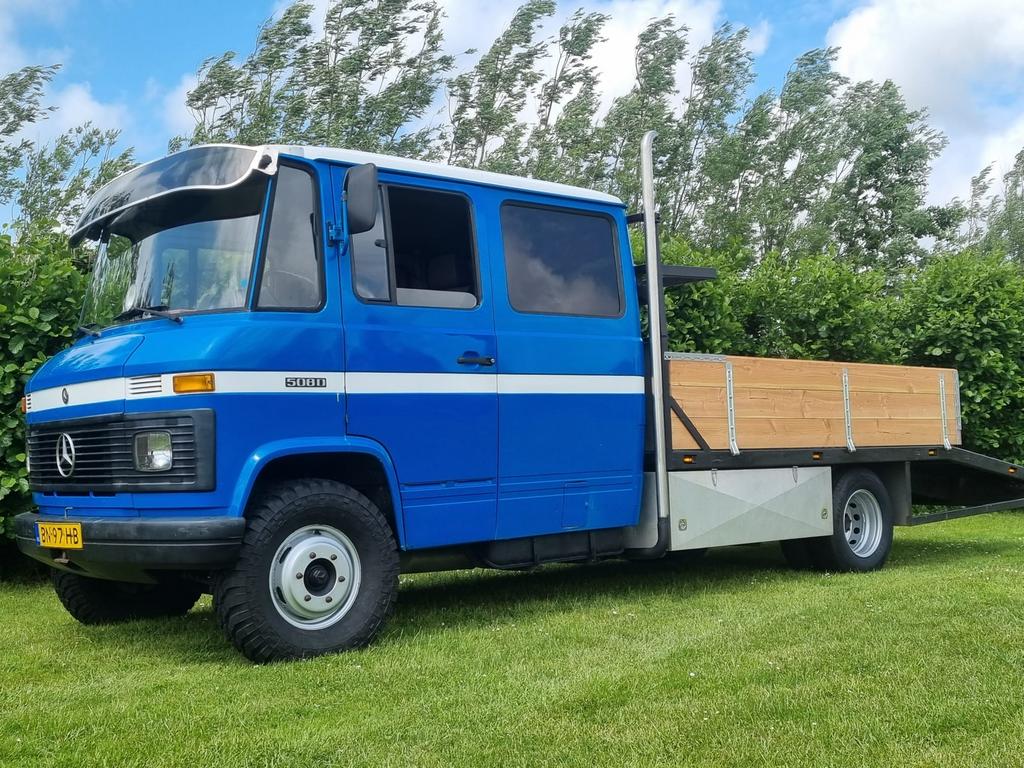Mercedes-Benz 5-SERIE L508 DG 1985, Auto's, Achterwielaandrijving, USB, Diesel, 6 stoelen