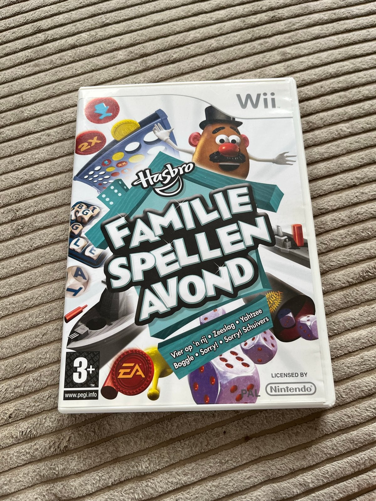 Hasbro Familie Spellen Avond Wii - Vier op 'n rij, Yahtzee, Ophalen, Gebruikt, Overige genres, Eén computer