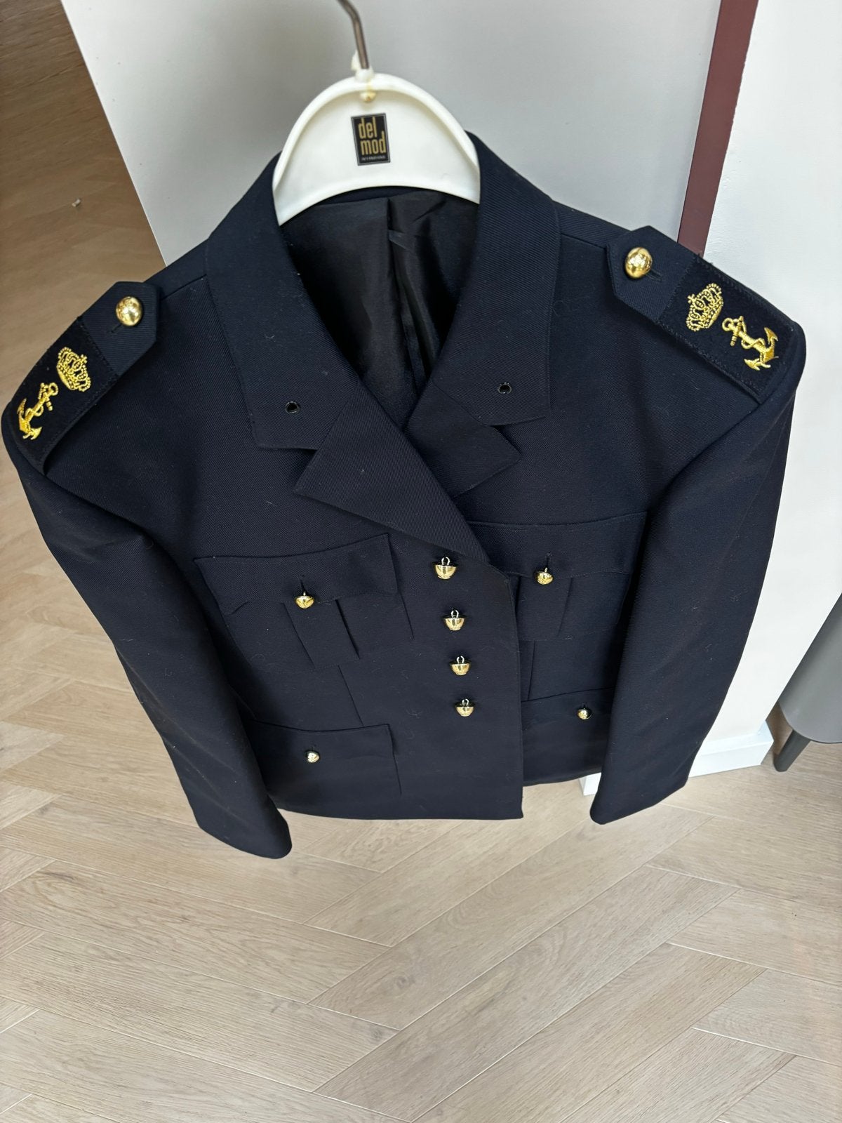 Marine-stijl jasje - Perfect voor Oeteldonk!, Kleding | Heren, Ophalen of Verzenden, Gedragen, Overige maten, Blauw