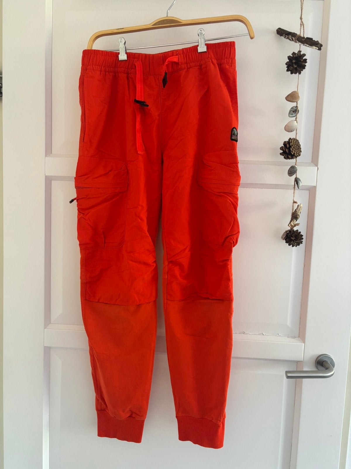 Fleece broek van Parajumpers maat M oranje, Oranje, Zo goed als nieuw, Lang, Ophalen