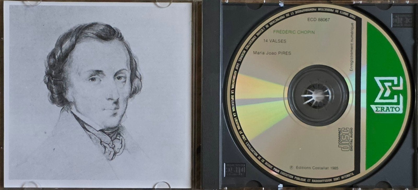 Chopin: 14 Walsen - Maria João Pires (CD), Cd's en Dvd's, Chopin, Ophalen of Verzenden, Zo goed als nieuw, Romantiek