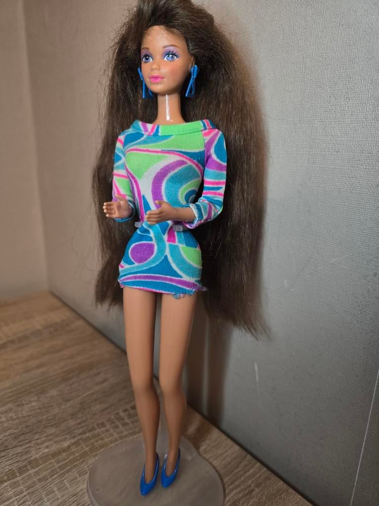 Barbie Whitney Totally Hair, Ophalen of Verzenden, Gebruikt, Pop