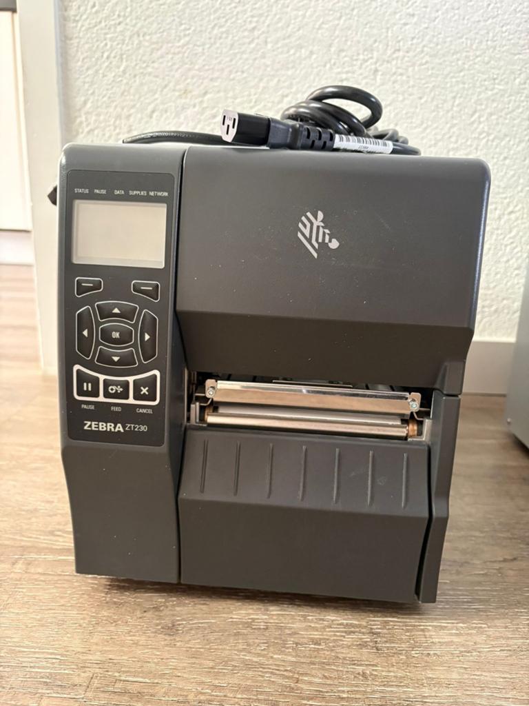 Zebra ZT230 thermische labelprinter, Computers en Software, Printers, Zwart-en-wit printen, Gebruikt, Printer, Ophalen of Verzenden