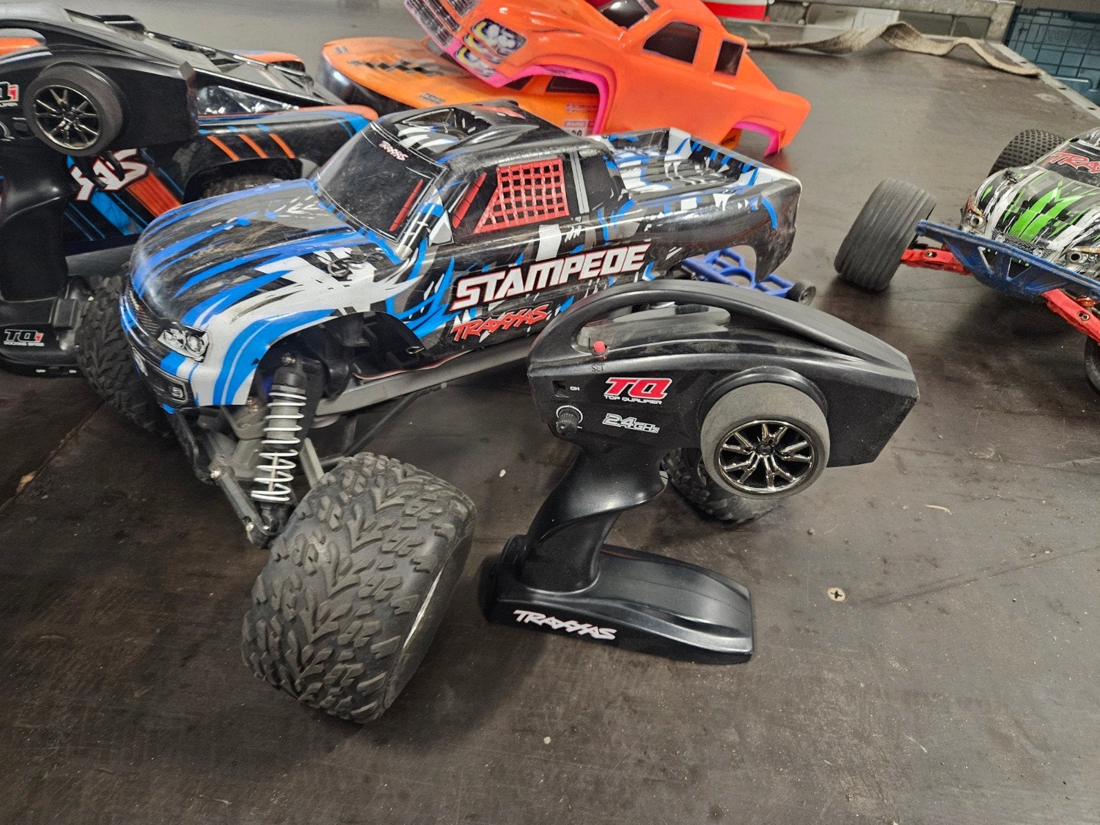 Traxxas Stampede VXL 2WD, Auto, Groter dan 1:32, Zo goed als nieuw, Ophalen