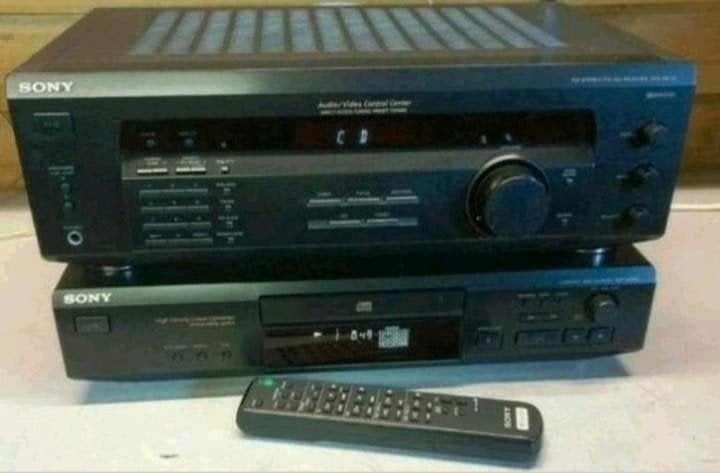 Sony stereo set receiver str-de135 + cd speler cdp-xe220, Audio, Tv en Foto, Radio's, Ophalen of Verzenden