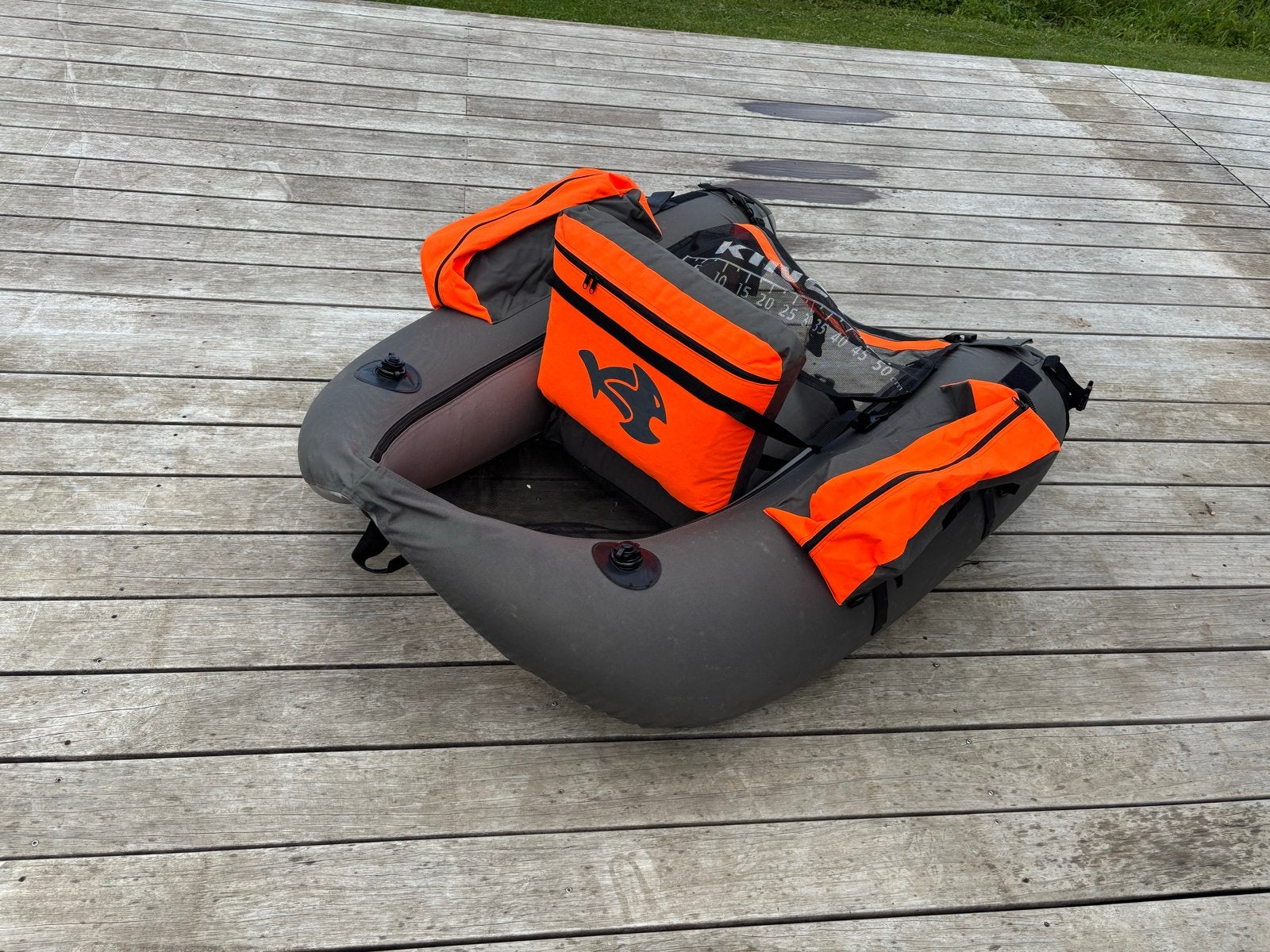 Bellyboot met Waadpak maat 45 met flippers., Ophalen of Verzenden, Gebruikt, Kleding