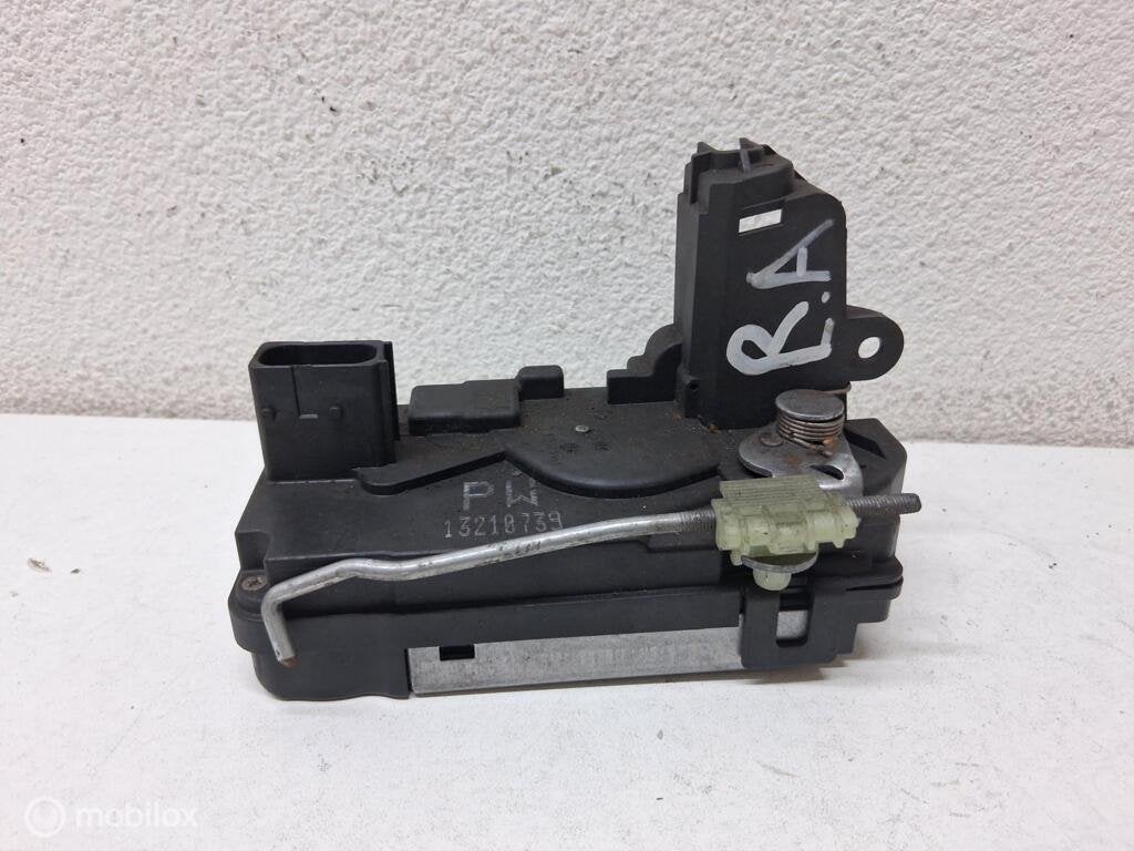 Deurslot mechaniek Ra Opel Astra H ('04-'09) 13210739PW, Gebruikt, Opel, Ophalen of Verzenden